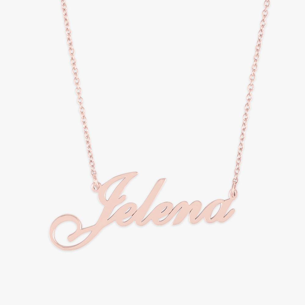 Classic Name Necklace - Herzschmuck