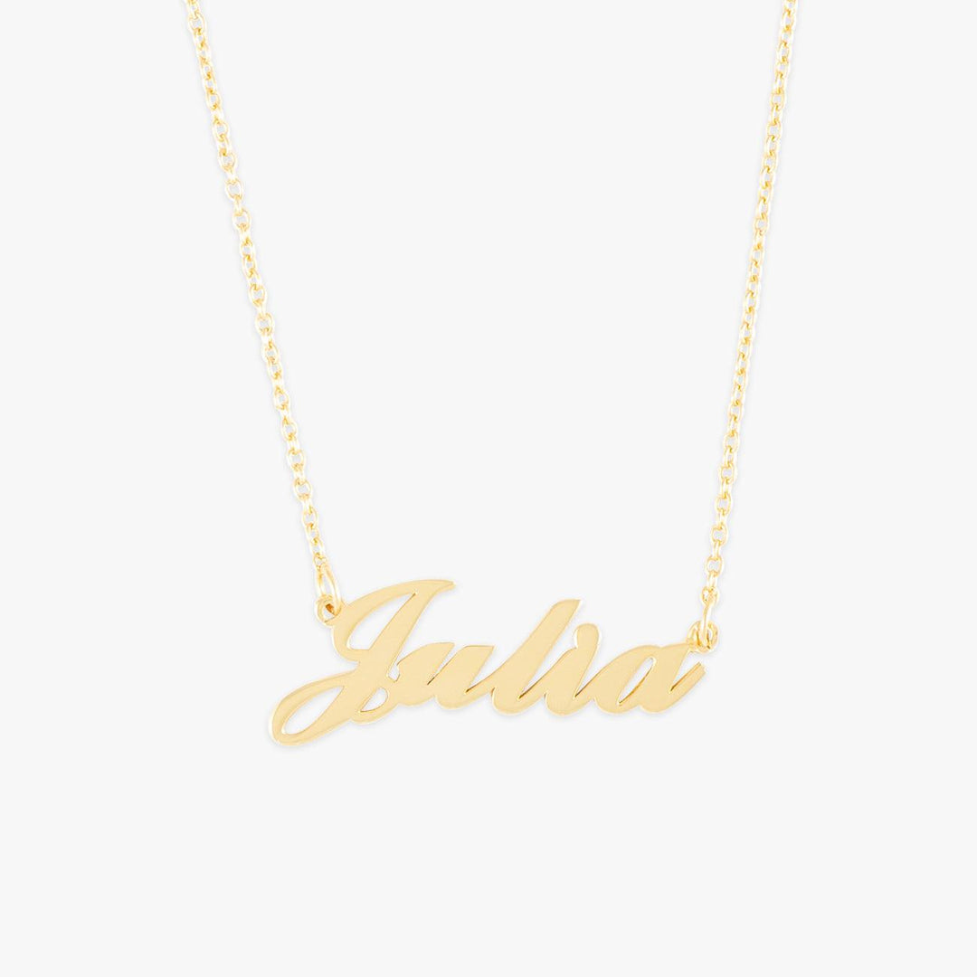 Name Necklace - Herzschmuck